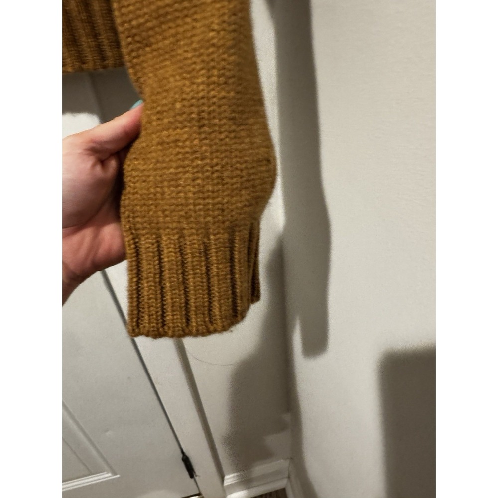 Bonpoint Women's Brown Cambridge Cashmere Turtleneck Sweater Sz 36 NWT XS - Picture 6 of 11